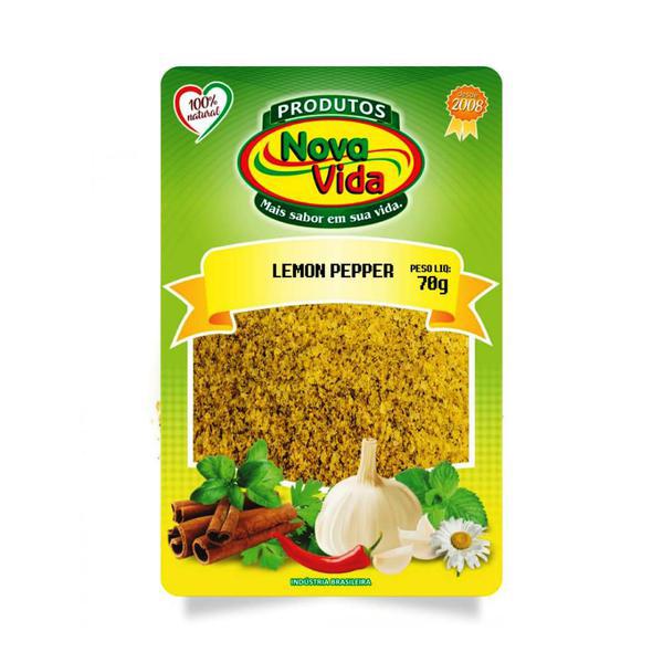 LEMON PEPPER NOVA VIDA 70G