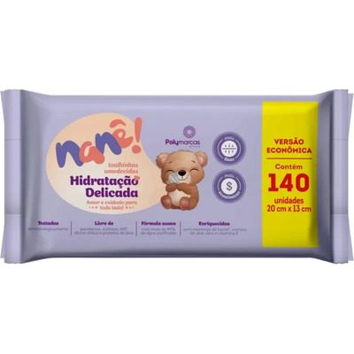 LENC UMED NANE 140UN HIDRATACAO DELICADAS