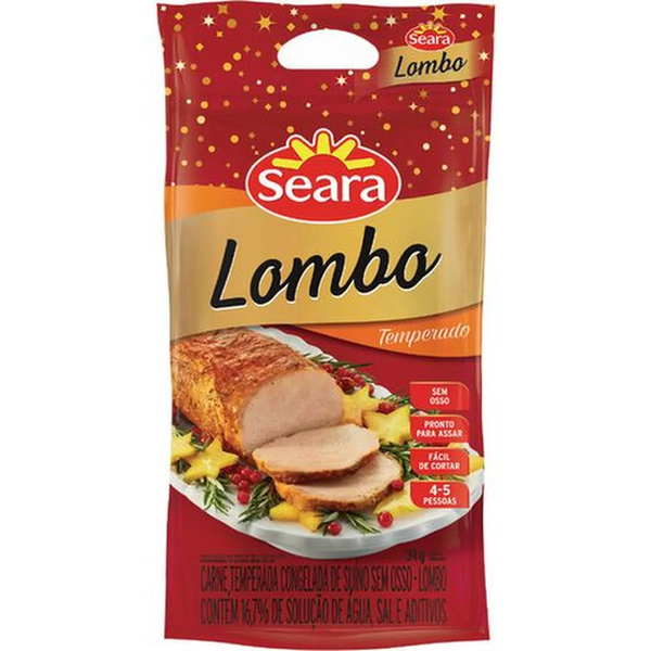 LOMBO SUINO SEARA TEMP CONG KG