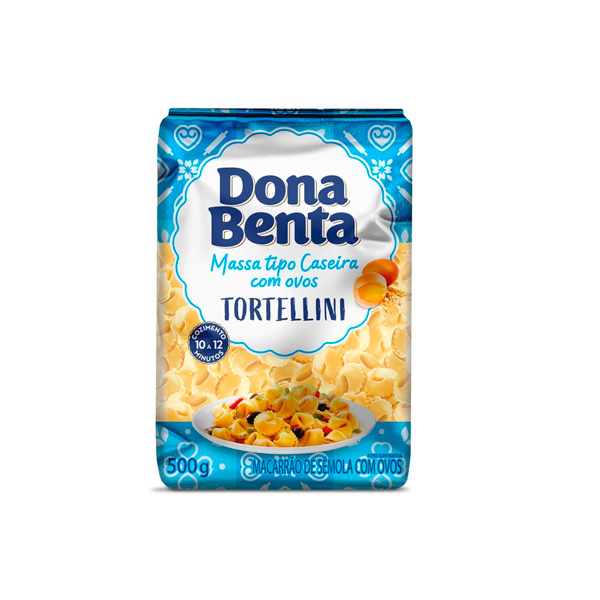 MAC DONA BENTA TORTELLINE CASEIRA 500G