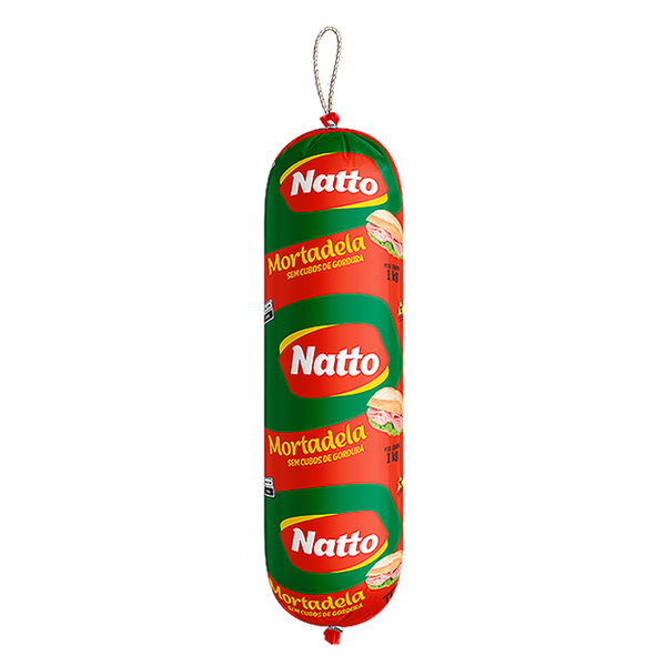 MORTADELA MISTA NATTO 1KG