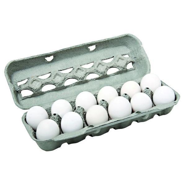 OVOS BRANCOS  BANDEJA C/12UN
