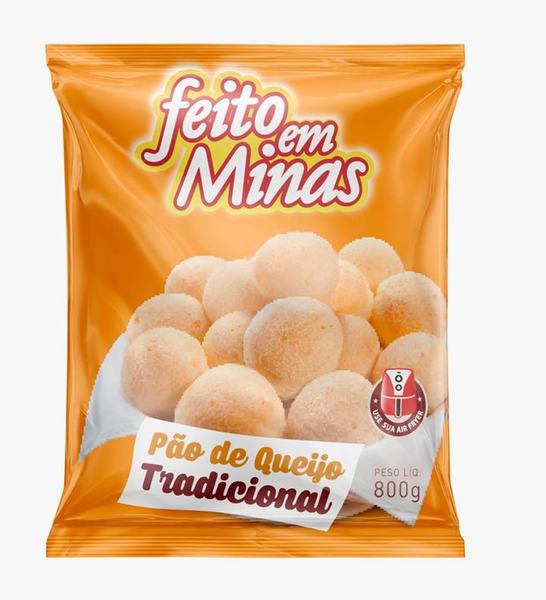 PAO DE QUEIJO TRAD FEITO EM MINAS 800G
