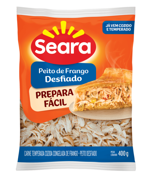 PEITO DE FRANGO DESFIADO SEARA 400G