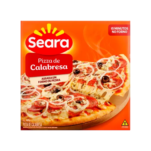 PIZZA SEARA 460GR CALABRESA