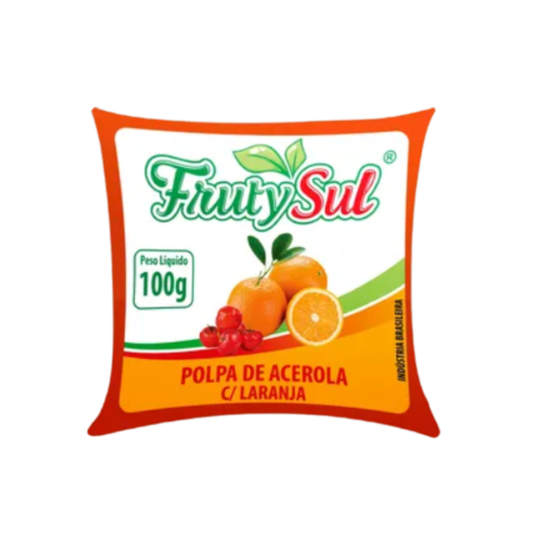 POLPA ACEROLA C/LARANJA  FRUTYSUL 100G