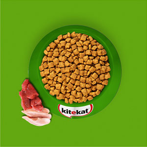 RACAO KITEKAT DRY MIX DE CARNES KG AD