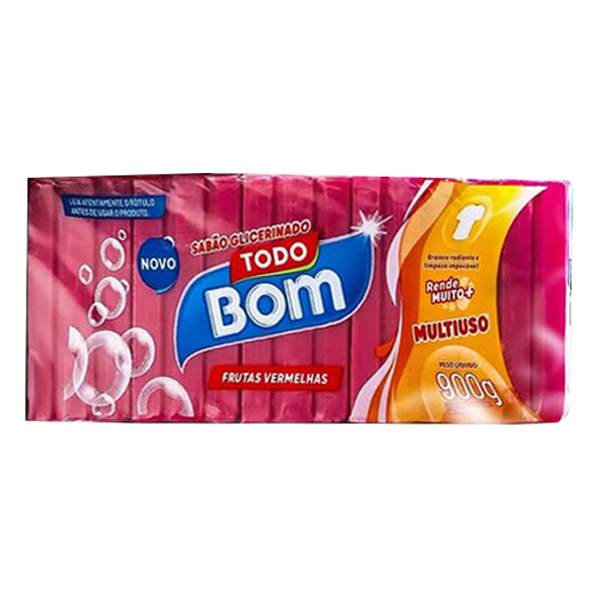 SABAO TODO BOM 5X180G GLIC FRUTAS VERM