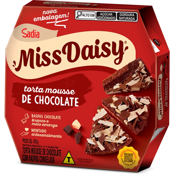 TORTA MOUSSE CHOCOLATE RASPA SADIA 470G