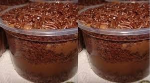 BOLO DE POTE BRIGADEIRO