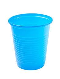 COPO DESCARTAVEL AZUL 50UN