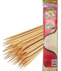 ESPETO BAMBU ZECA C/40UN.