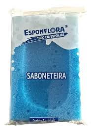 ESPONJA BANHO SABONETEIRA ESPONFLORA C/1