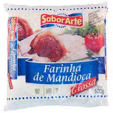 FARINHA DE MANDIOCA GRO.SAB ARTE 500G