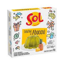 GELATINA SOL ABACAXI 20G