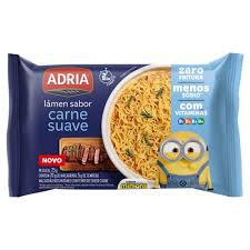 MIOJO LAMEN ADRIA CARNE SUAVE 75G