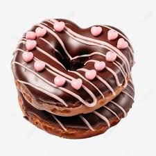 PAD DONUTS CORACAO CHOCOLATE UN.