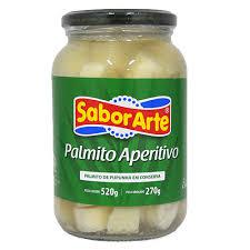 PALMITO PUPUNHA APERITIV SABOR ARTE 520G