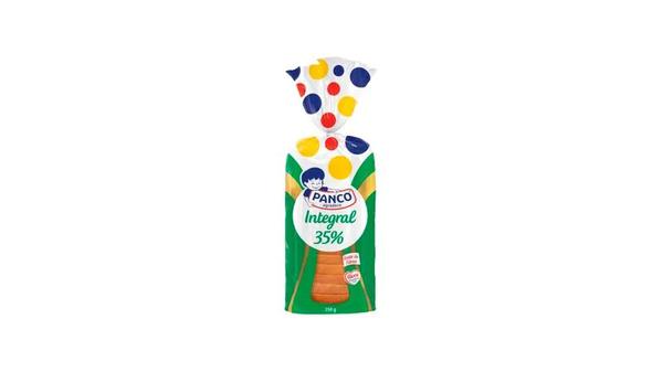 PAO DE FORMA INTEGRAL35% PANCO 350G