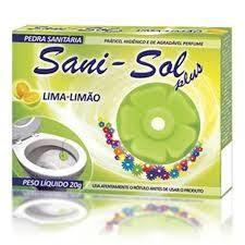 PEDRA SANITARIA SANI SOL L.LIMAO 20G