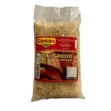 SAL GROSSO COM ALHO CORDEIRO 500G