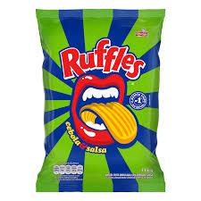 SALG RUFFLES CEBOLA SALSA 115G