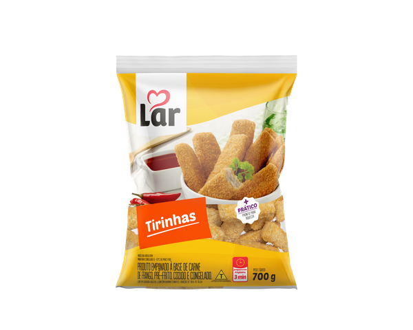 TIRINHAS DE FRANGO LAR 700G