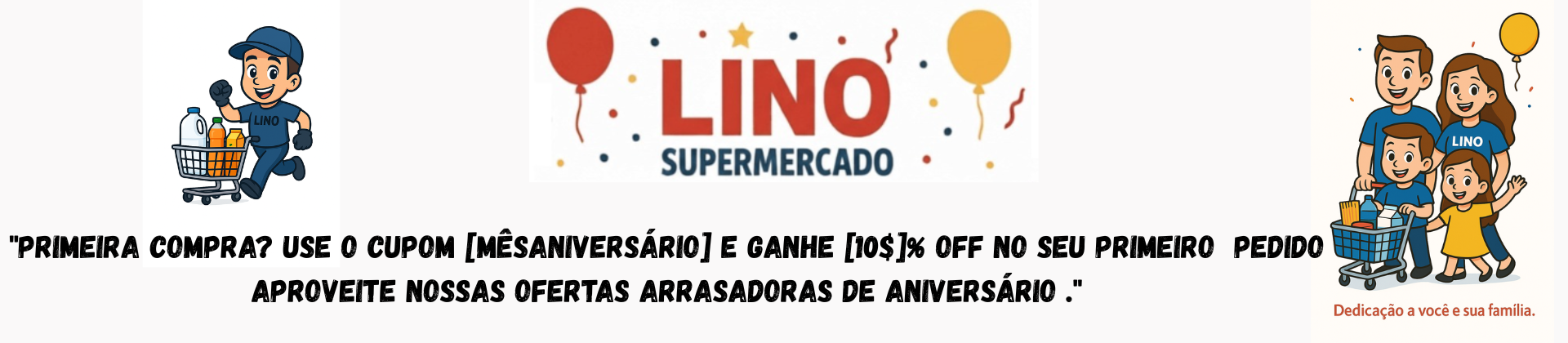Cupom Mes de Aniversário !
