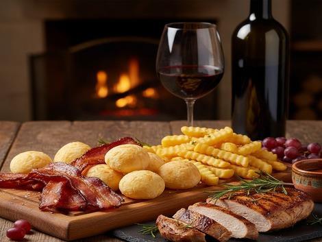 Kit Degustação: Vinhos & frios