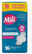 ABS MILI PROTECAO TOTAL SUAVE C/ABAS 16UN