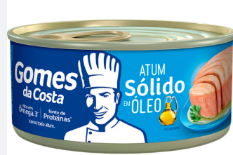 ATUM GOMES DA COSTA SOLIDO EM OLEO 170G