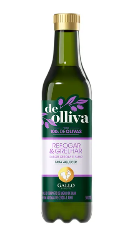 AZEITE GALLO OLLIVA CEBOLA/ALHO 500ML