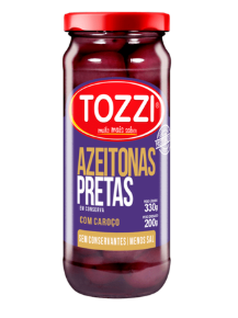 AZEITONA PRETA TOZZI C/CAROCO PT 200G