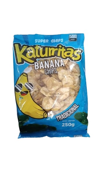 BANANA CHIPS KATURRITAS TRADICIONAL 250G