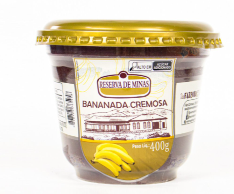 BANANADA CREMOSA RESERVA DE MINAS 400G