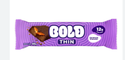 BARRA BOLD THIN CARAMELO CROCANTE 40G