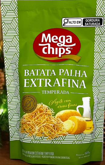 BATATA PALHA MEGA CHIPS ERVAS FINAS 100G