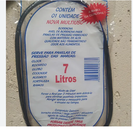 BORRACHA PANELA FORSAN 7L 1UN