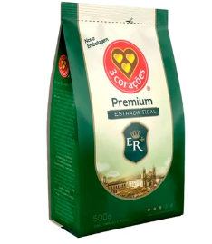 CAFE 3 CORACOES PREMIUM ESTRADA REAL 500G
