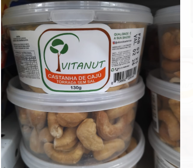 CASTANHA DE CAJU VITANUT S/SAL 130G