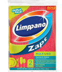 ESPONJA MULTIUSO LIMPPANO ZAPT DUPLA FACE C/ 2UND