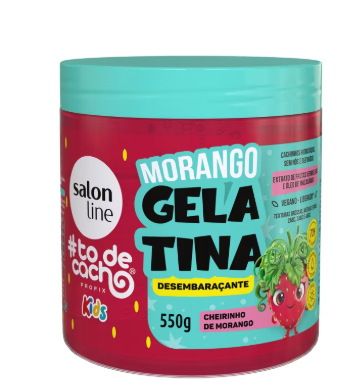 GELATINA S LINE TO DE CACHO MORANGO 550G