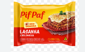 LASANHA A BOLONHESA PIFPAF 600G