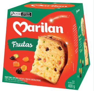 PANETTONE MARILAN FRUTAS 400G