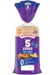 PAO WICKBOLD 400G 5ZEROS AVEIA/QUIN/CHIA/LINHACA