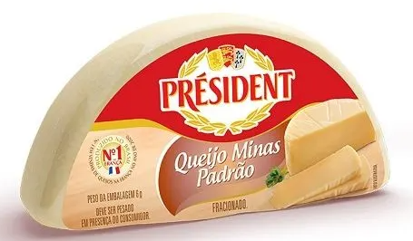 QUEIJO MINAS PADRAO PRESIDENT KG