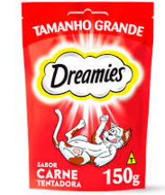 RACAO DREAMIES CARNE 150G
