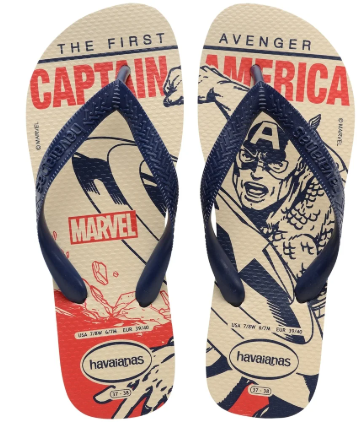 SAND HAV TOP MARVEL CLASSIC BG/PALHA/PT 37/8