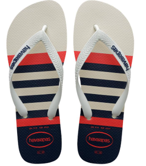 SAND HAV TOP NAUTICAL STRIPE BCO/PT 39/0