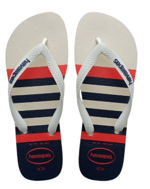 SAND HAV TOP NAUTICAL STRIPE BCO/PT 41/2